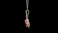 2.70 Carats Pink Lab Grown Diamond 14K Gold Pendant