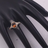 1.43 Ct Oval Mixed Cut Natural Tourmaline 14K Gold Ring