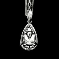 4.82 Carats Lab Grown Diamond 14K Gold Pendant