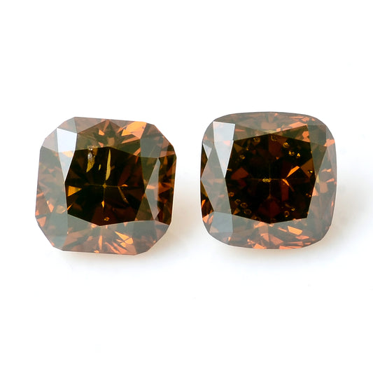 0.78 Carat Red Diamond Cushion Loose Gemstone