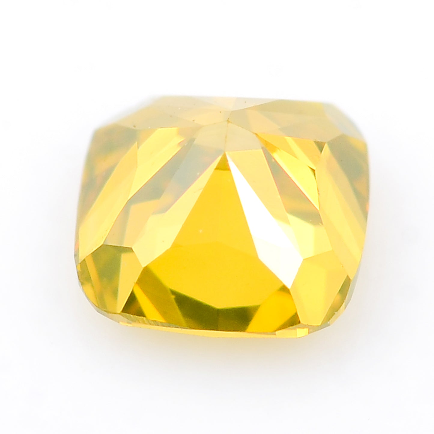 0.25 Yellow Diamond Cushion Loose Diamond