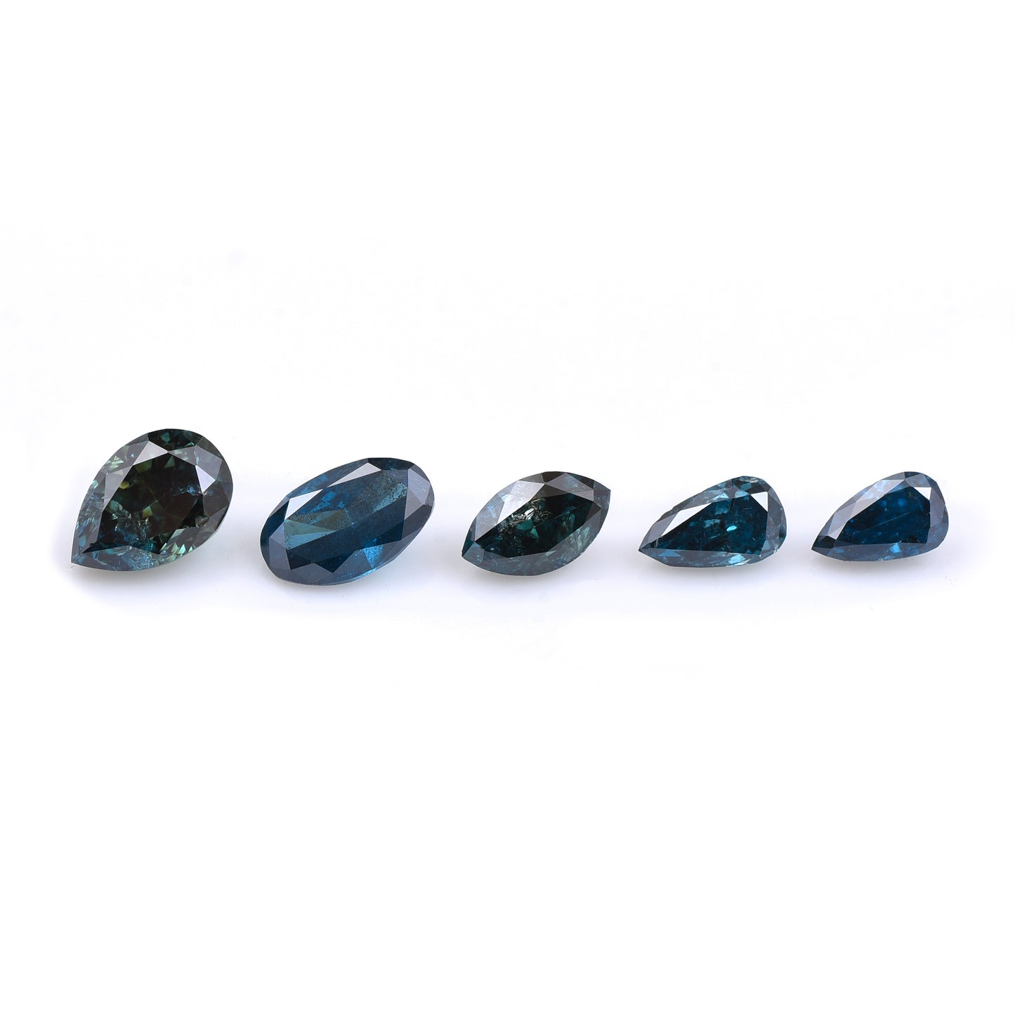 1.06 Blue Diamond Pear, Marquise, Oval Loose Diamond
