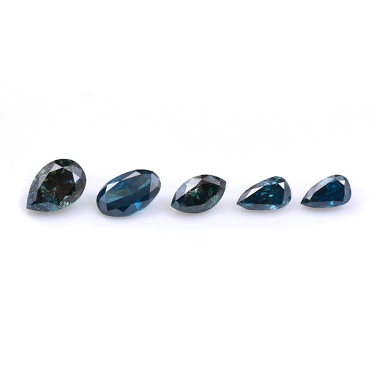 1.06 Blue Diamond Pear, Marquise, Oval Loose Diamond