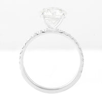 2.90 Carats Lab Grown Diamond 14K Gold Ring