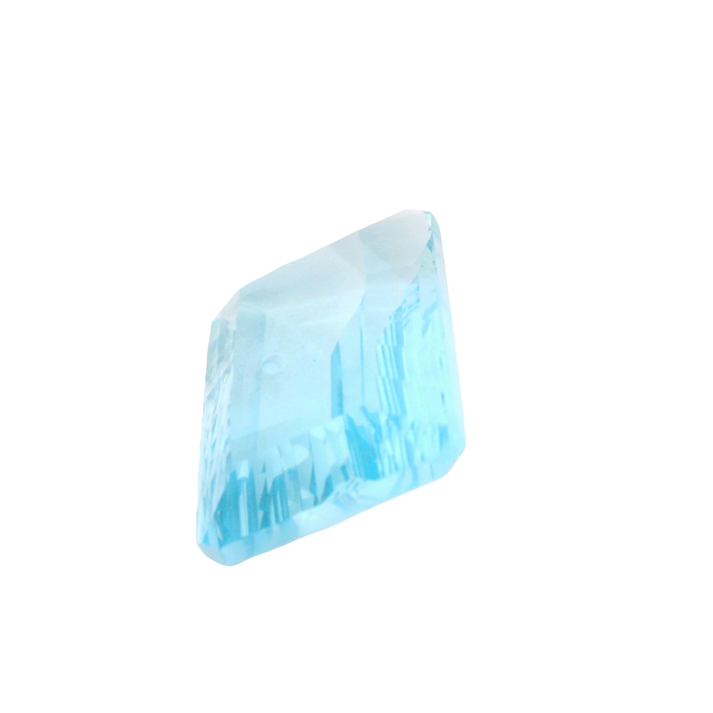 36.72 Blue Topaz Octagon Gemstone
