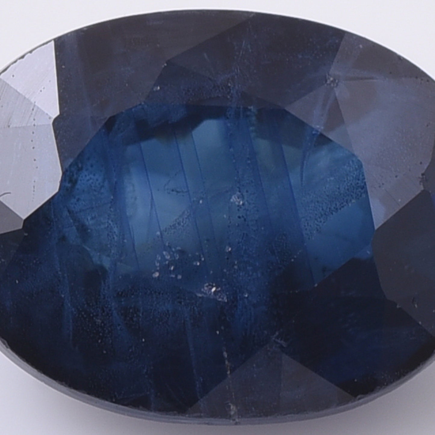 1.97 Natural Corundum Sapphire Oval Mixed Cut Gemstone