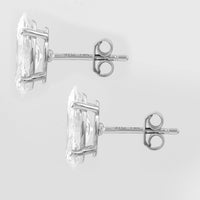 3.02 Carats Lab Grown Diamond 14K Gold Earrings