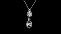 3.63 Carats Lab Grown Diamond 14K Gold Pendant