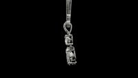 3.40 Carats Lab Grown Diamond 14K Gold Pendant