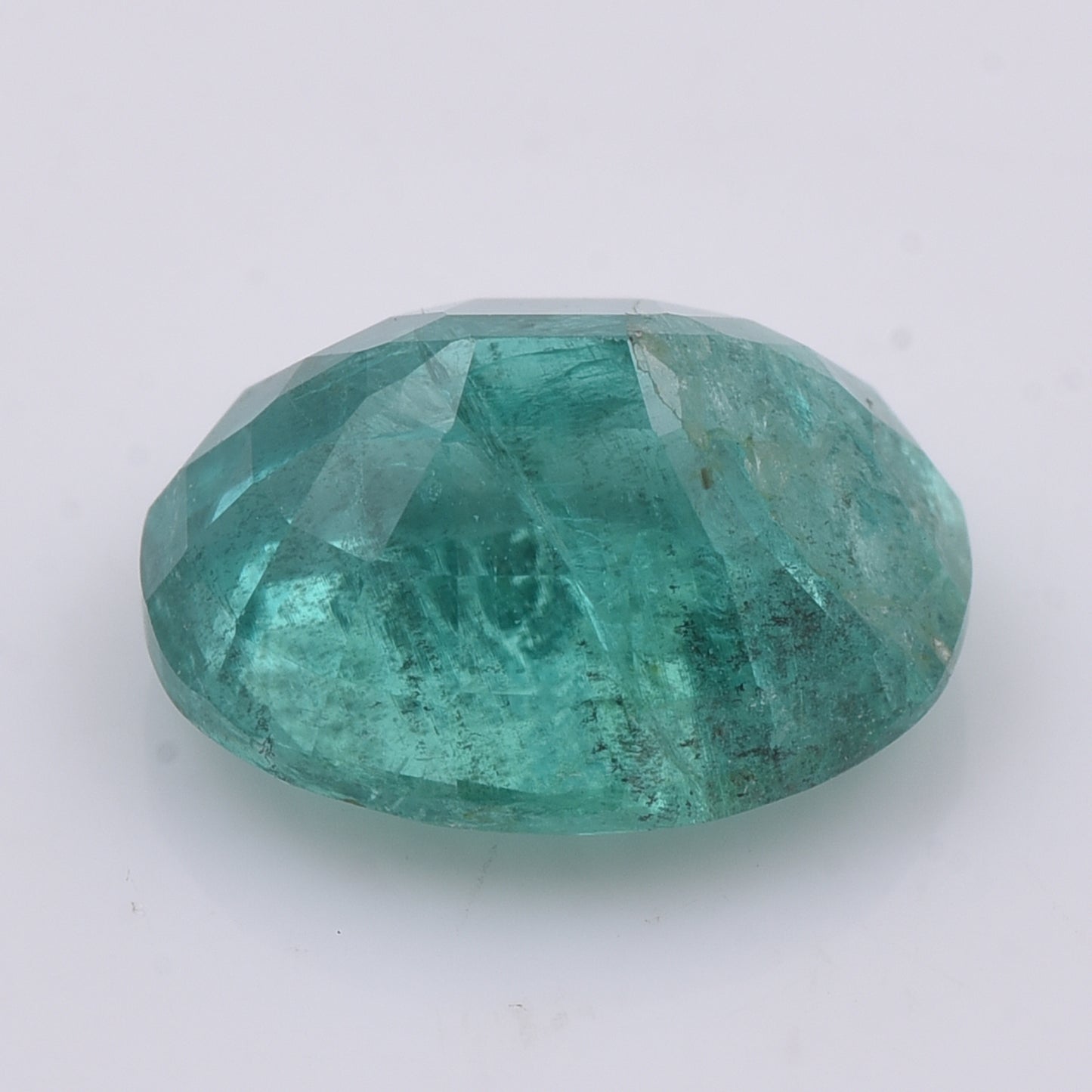 2.57 Natural Beryl Emerald Oval Mixed Cut Gemstone