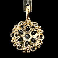 3.37 Ct Pear Sapphire 14K Gold Pendant