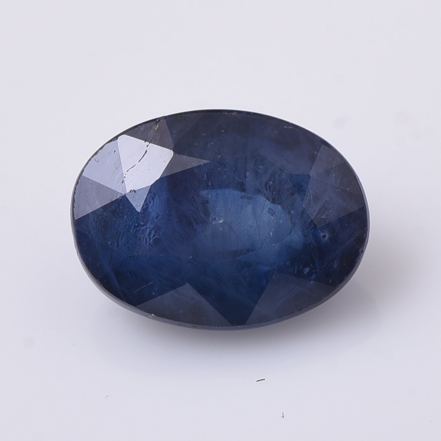 1.84 Natural Corundum Sapphire Oval Mixed Cut Gemstone