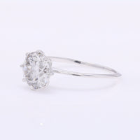 2.03 Carats Lab Grown Diamond 14K Gold Ring