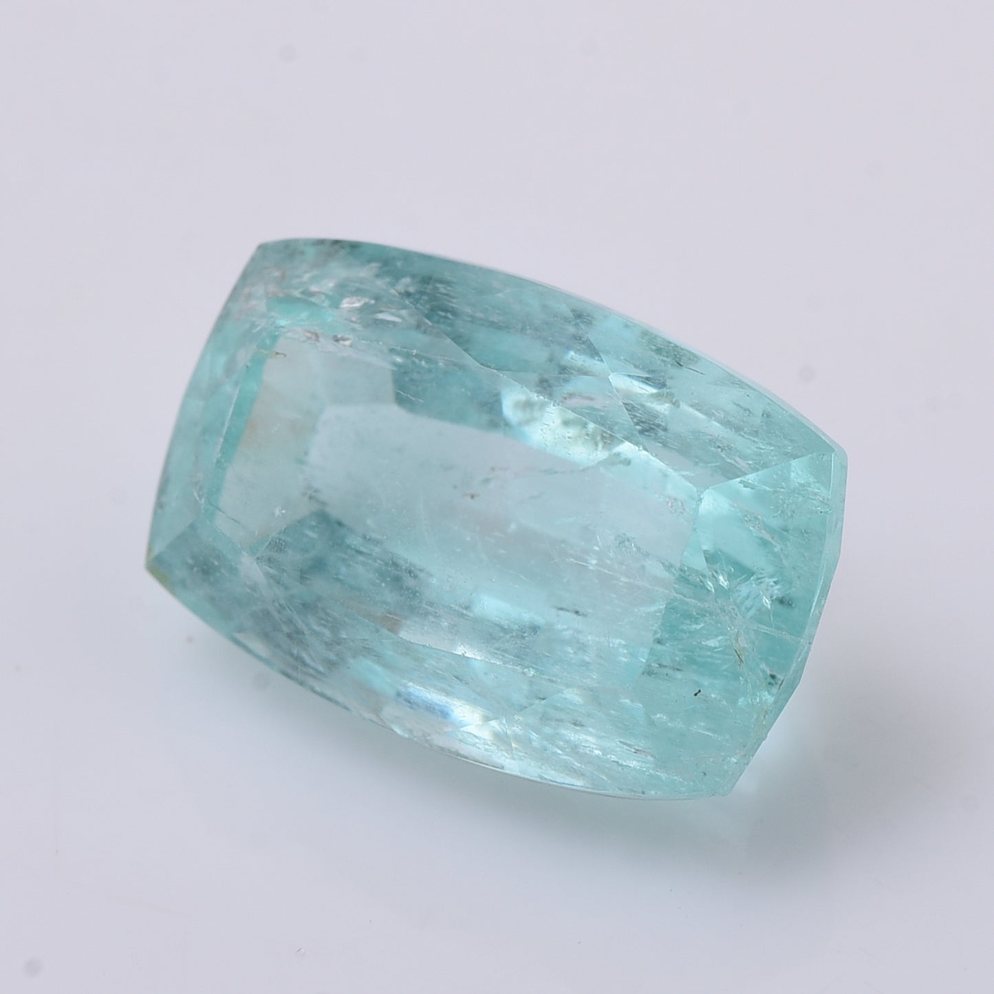 8.02 Natural Beryl Emerald Rectangular Cushion Mixed Cut Gemstone