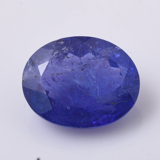 9.36 Natural Zoisite Tanzanite Oval Mixed Cut Gemstone