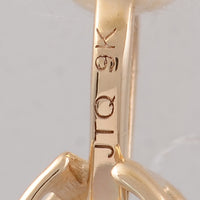 3.56 Ct Oval Morganite 9K Gold Pendant
