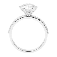 2.45 Carats Lab Grown Diamond 14K Gold Ring