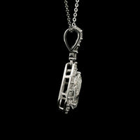 2.10 Carats Lab Grown Diamond 14K Gold Pendant