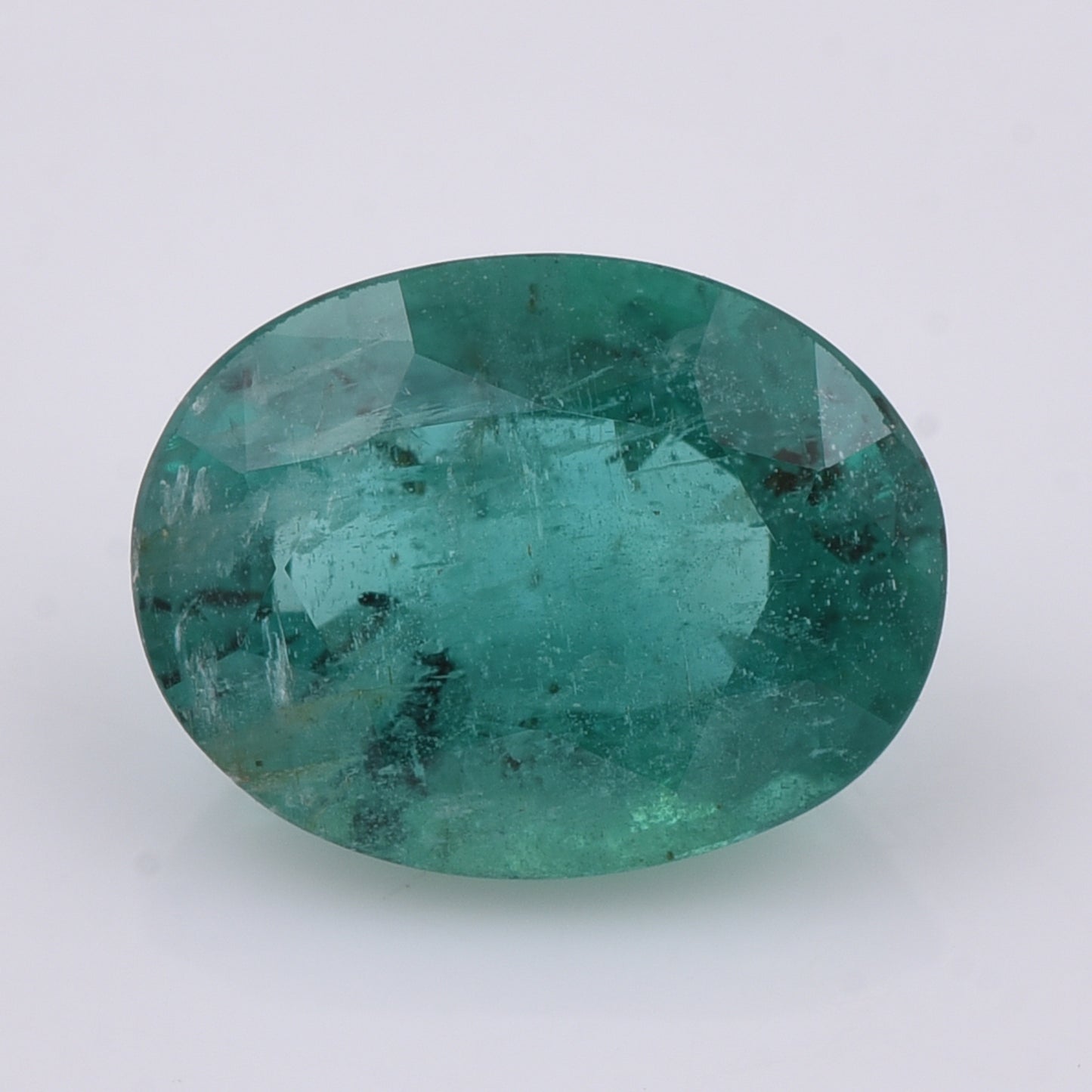 1.84 Natural Beryl Emerald Oval Mixed Cut Gemstone