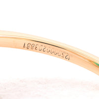 2.19 Ct Oval Mixed Cut Natural Emerald 14K Gold Ring