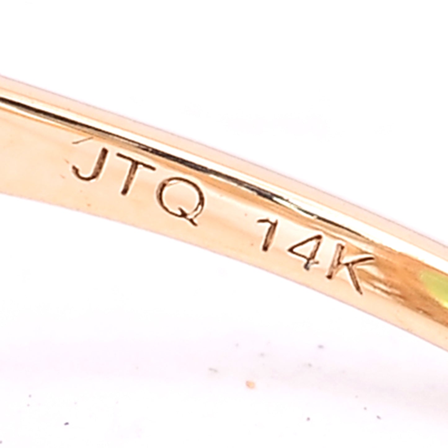 1.72 Ct Oval Mixed Cut Natural Tourmaline 14K Gold Ring
