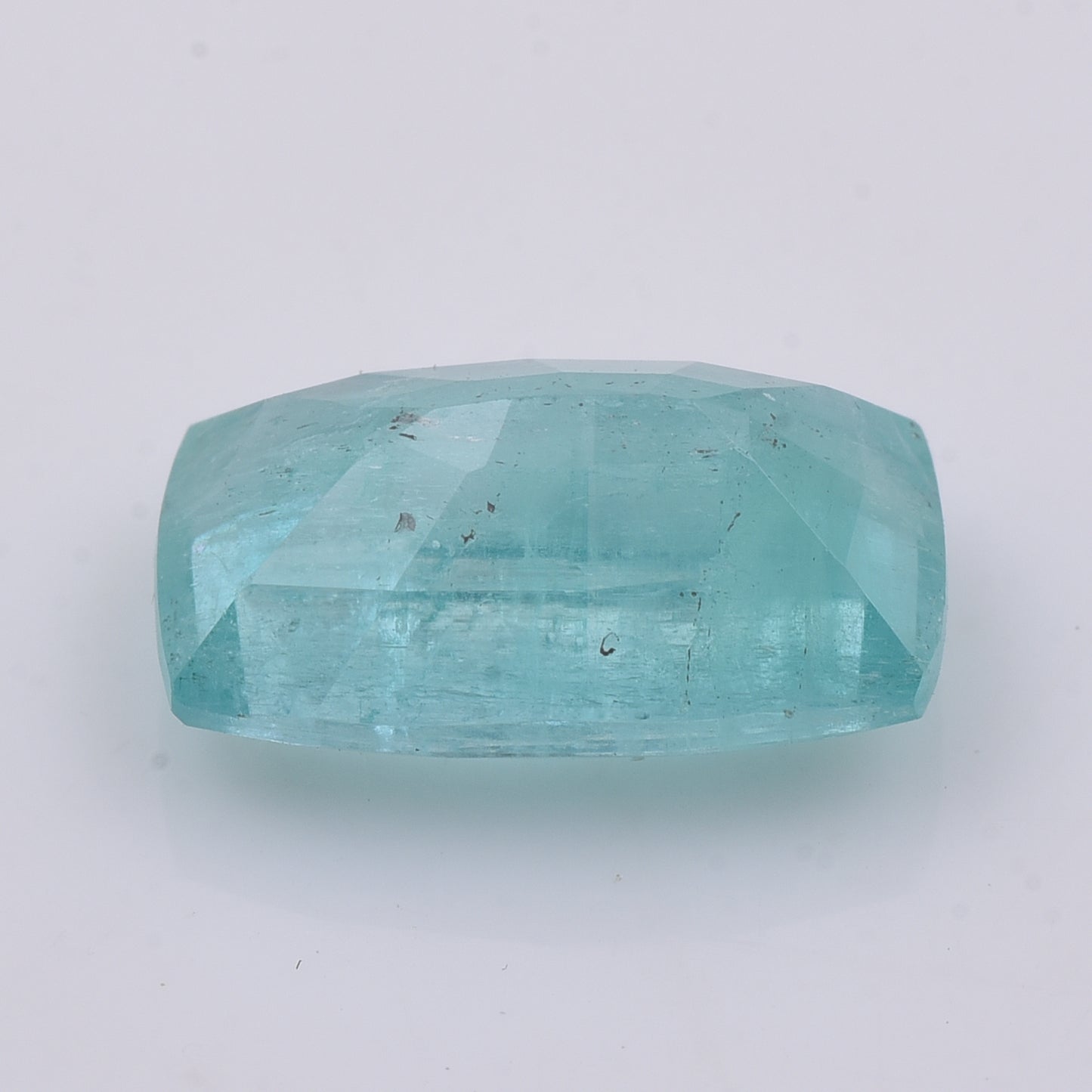 3.96 Natural Beryl Emerald Rectangular Cushion Mixed Cut Gemstone