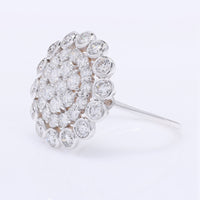 1.98 Carats Lab Grown Diamond 14K Gold Ring