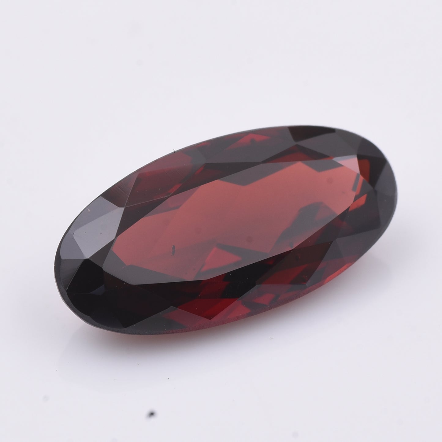 10.6 Natural Pyrope-Almandite Garnet Oval Mixed Cut Gemstone