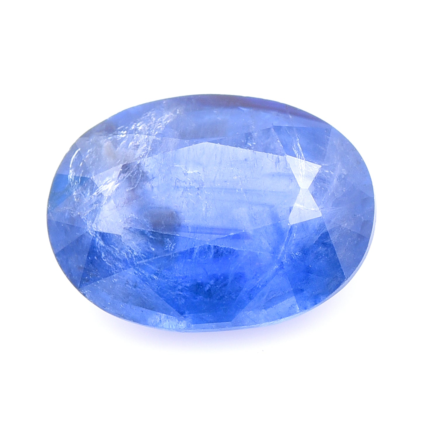 2.37 Natural Corundum Sapphire Oval Mixed Cut Gemstone