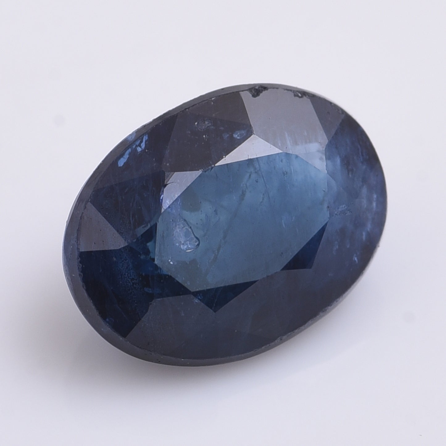2.68 Natural Corundum Sapphire Oval Mixed Cut Gemstone