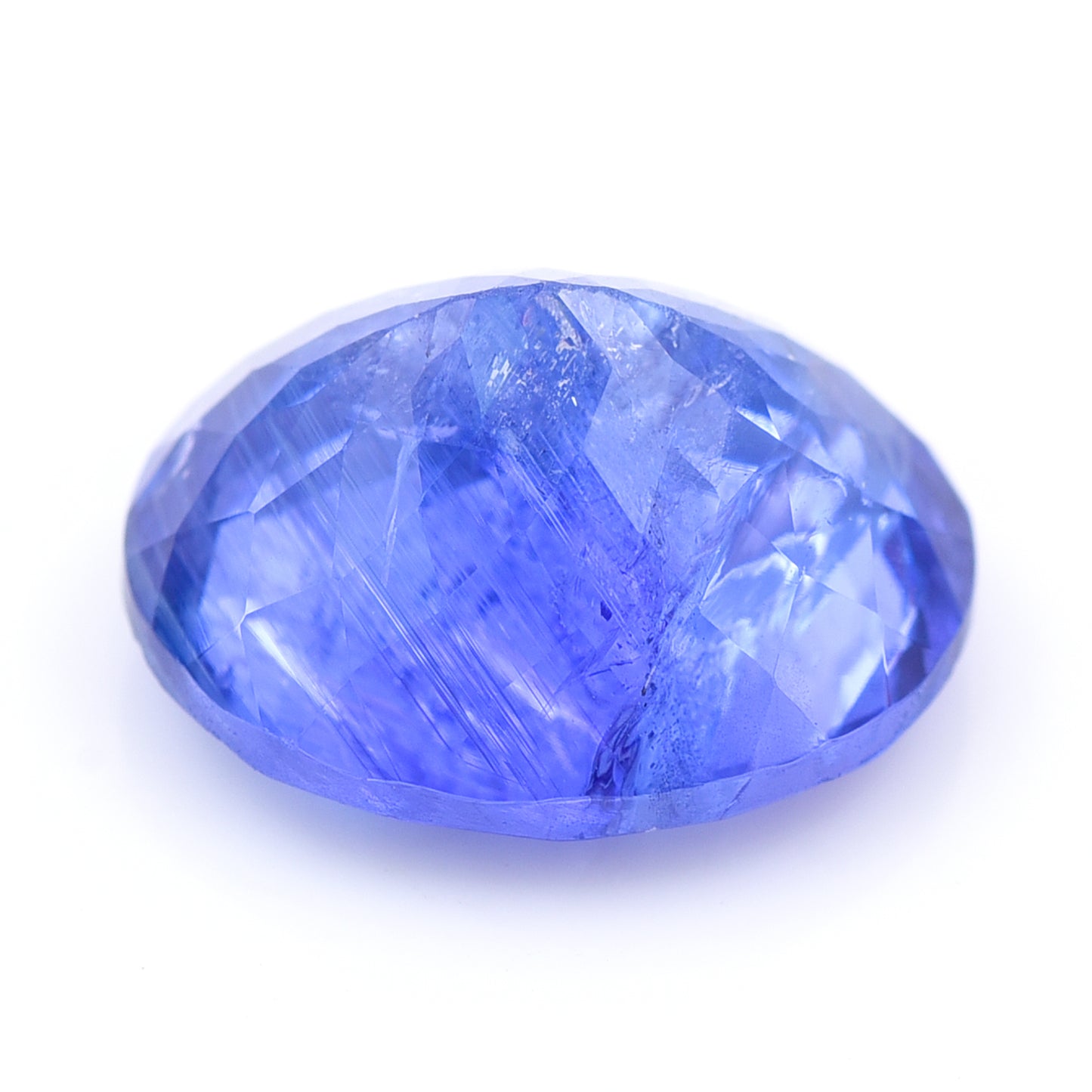 6.08 Natural Zoisite Tanzanite Oval Mixed Cut Gemstone