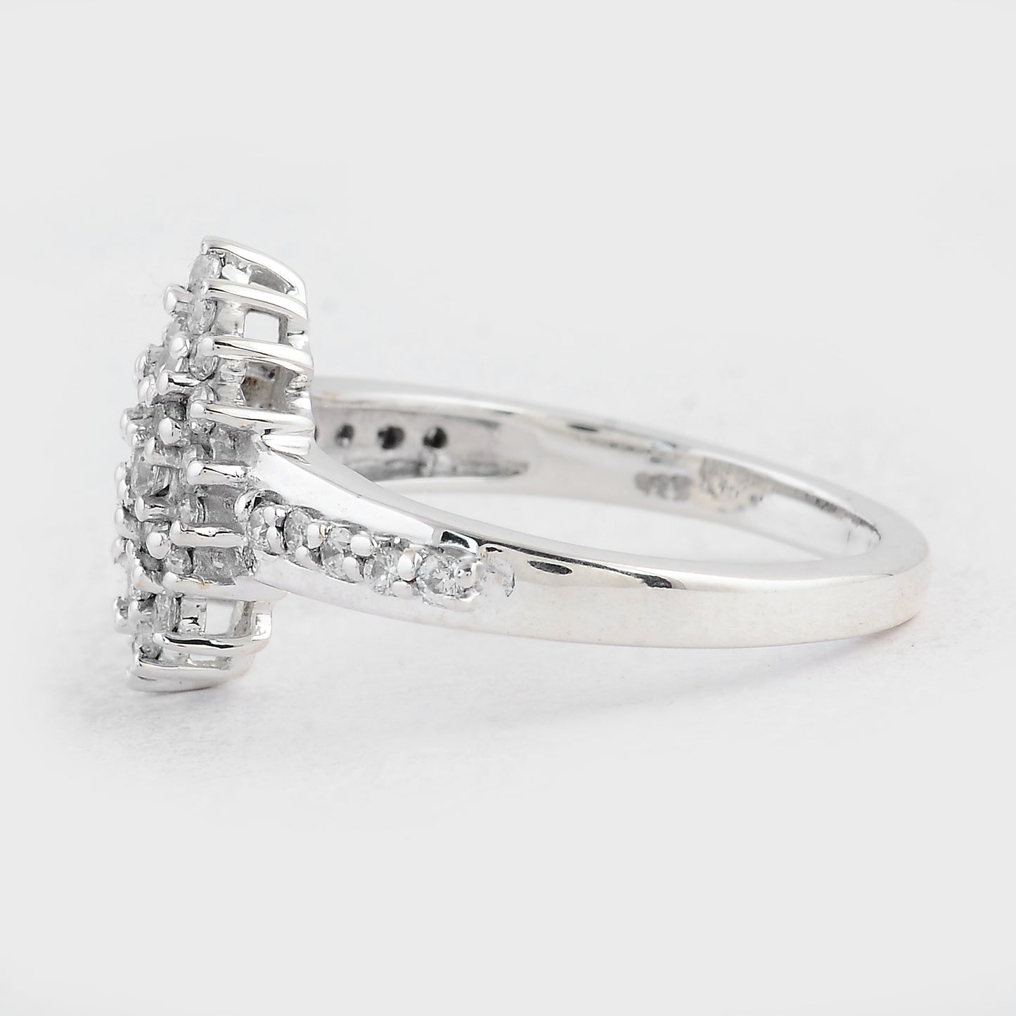 1.29 Ct Round Cubic Zirconia 925 Sterling Silver Ring