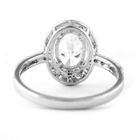 2.09 Carats Lab Grown Diamond 950 Platinum Ring