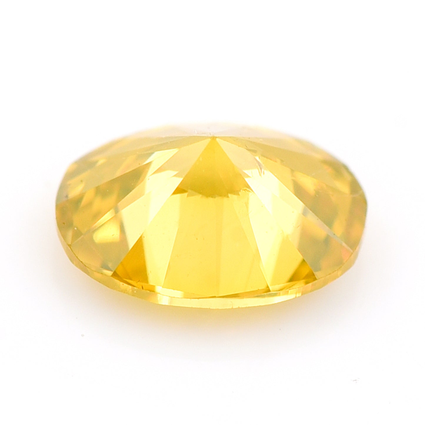 0.25 Yellow Diamond Oval Loose Diamond