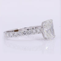 2.52 Carats Lab Grown Diamond 14K Gold Ring