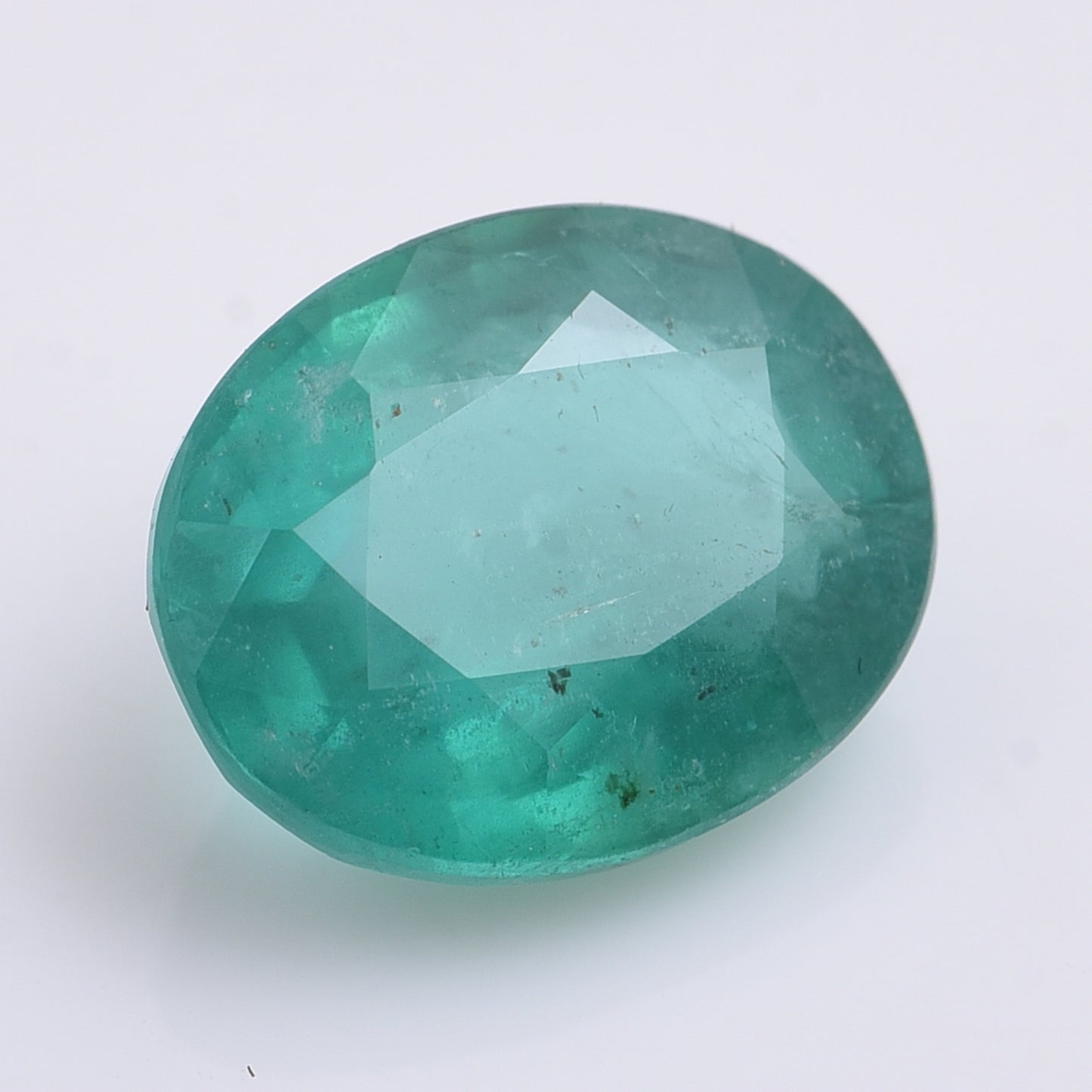 2.48 Natural Beryl Emerald Oval Mixed Cut Gemstone