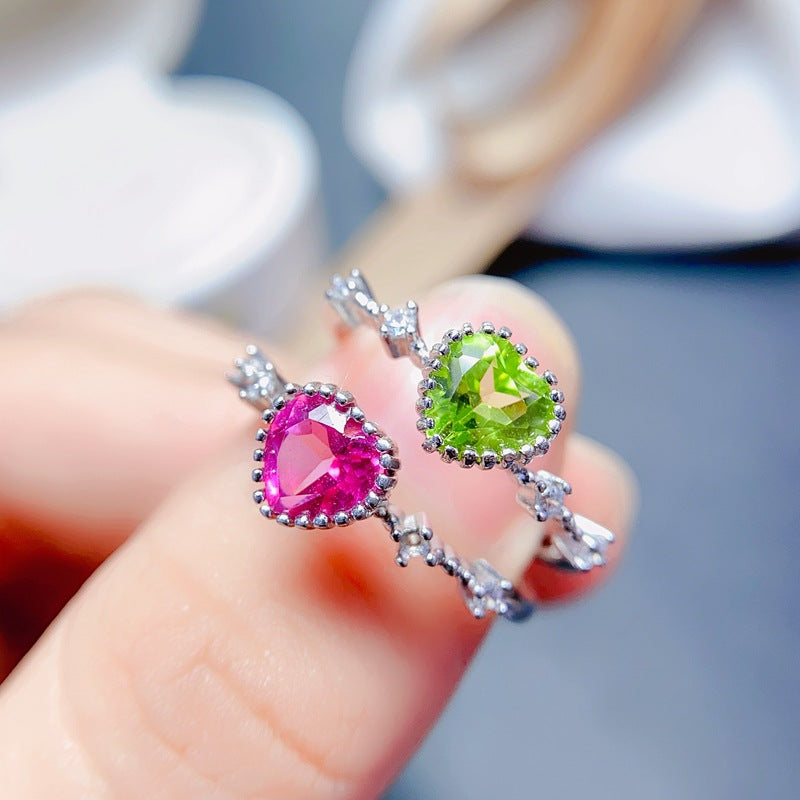 Peridot 925 Sterling Silver Ring