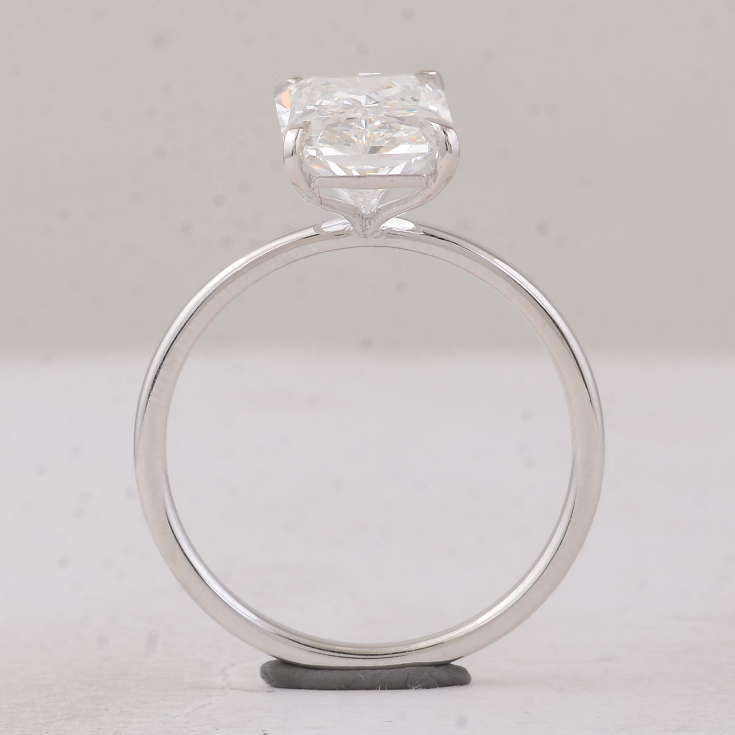 3.31 Carats Lab Grown Diamond 14K Gold Ring