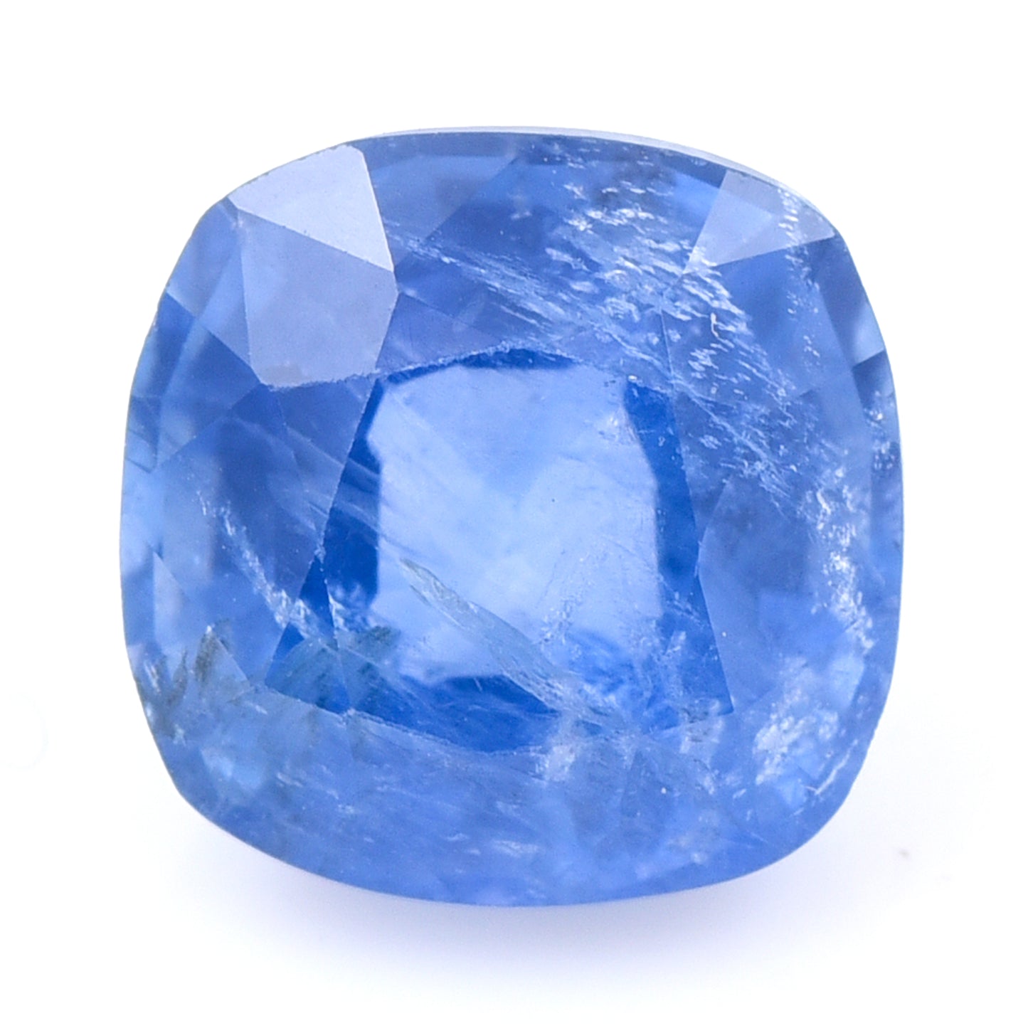 2.65 Natural Corundum Sapphire Cushion Mixed Cut Gemstone