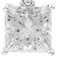 2.07 Carats Lab Grown Diamond 14K Gold Pendant