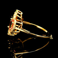 2.24 Ct Oval Tourmaline 14K Gold Ring