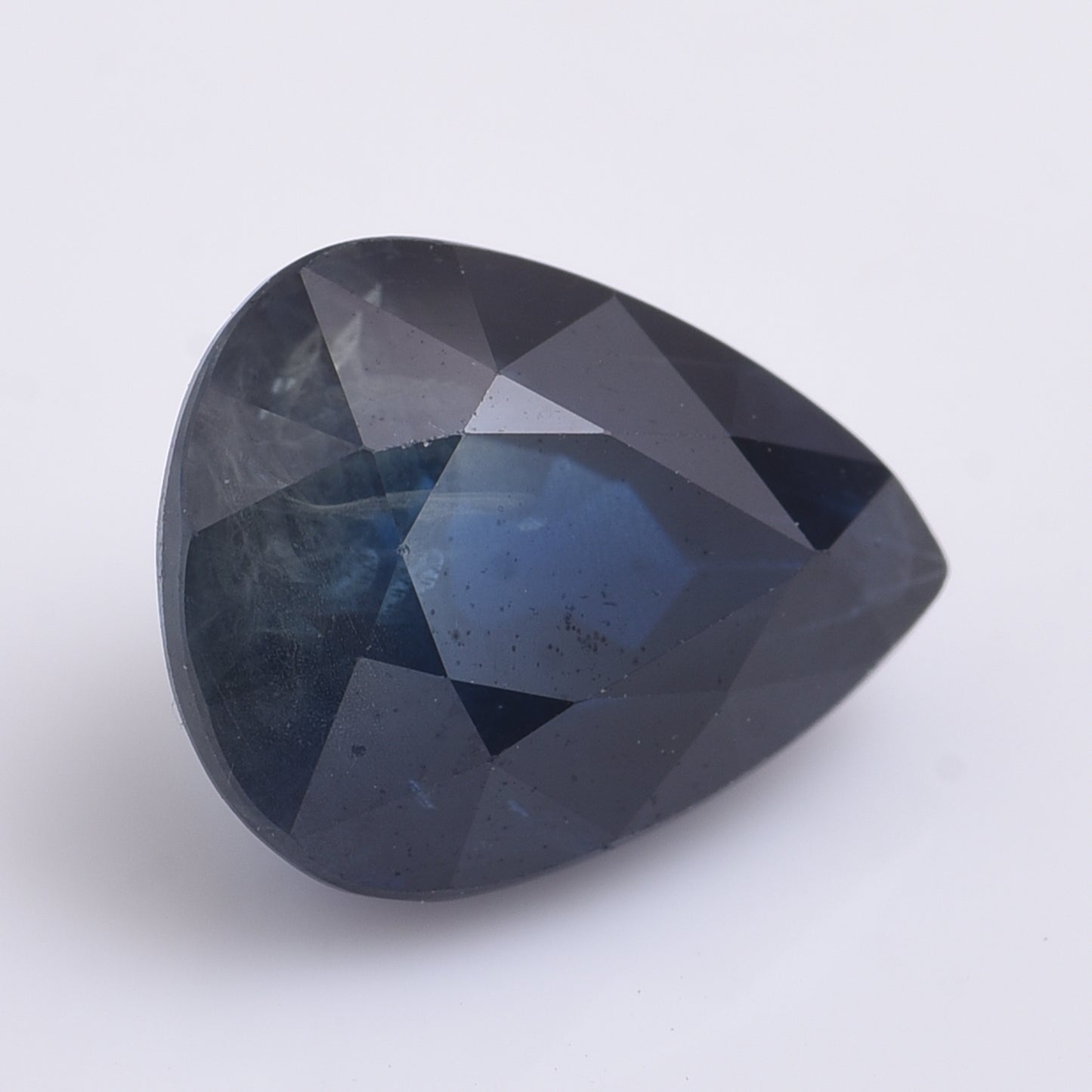 5.9 Natural Corundum Sapphire Pear Mixed Cut Gemstone