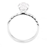2.32 Carats Lab Grown Diamond 14K Gold Ring