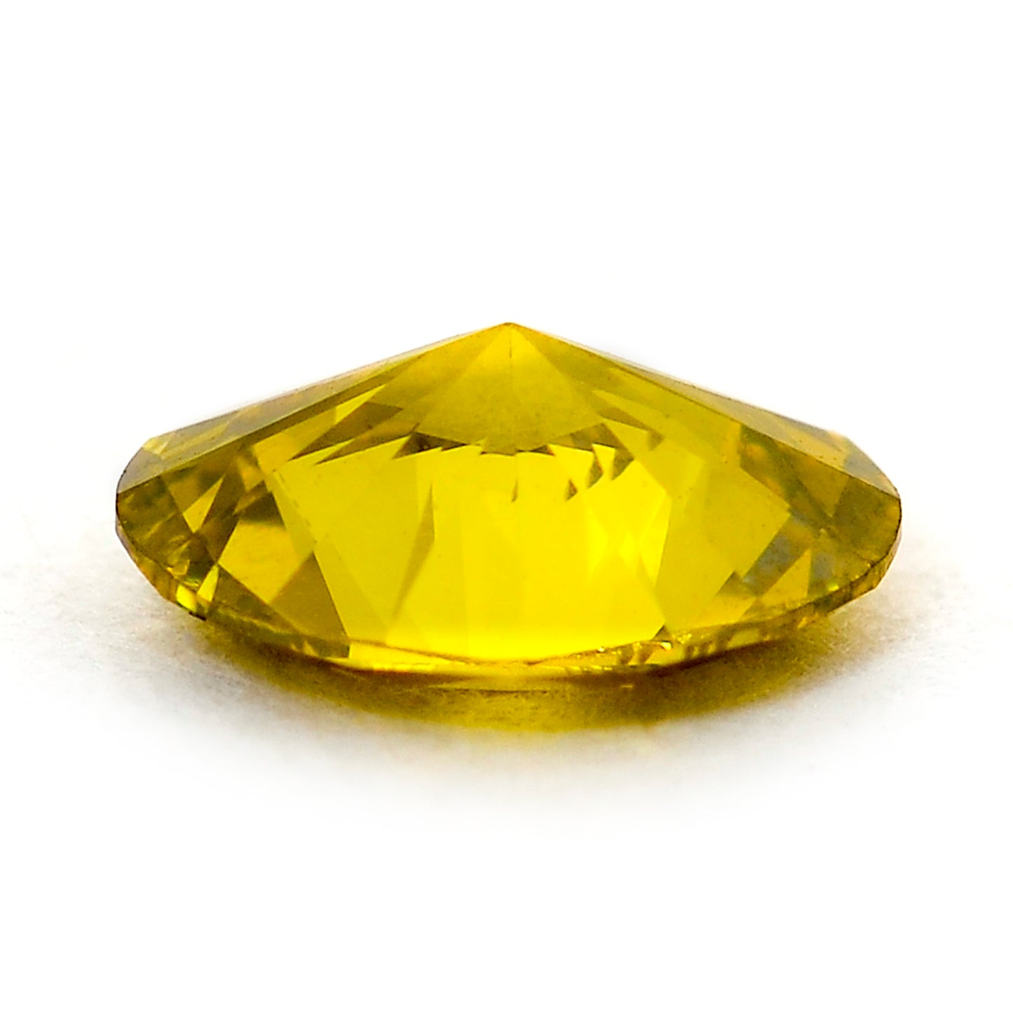 0.29 Yellow Diamond Oval Loose Diamond