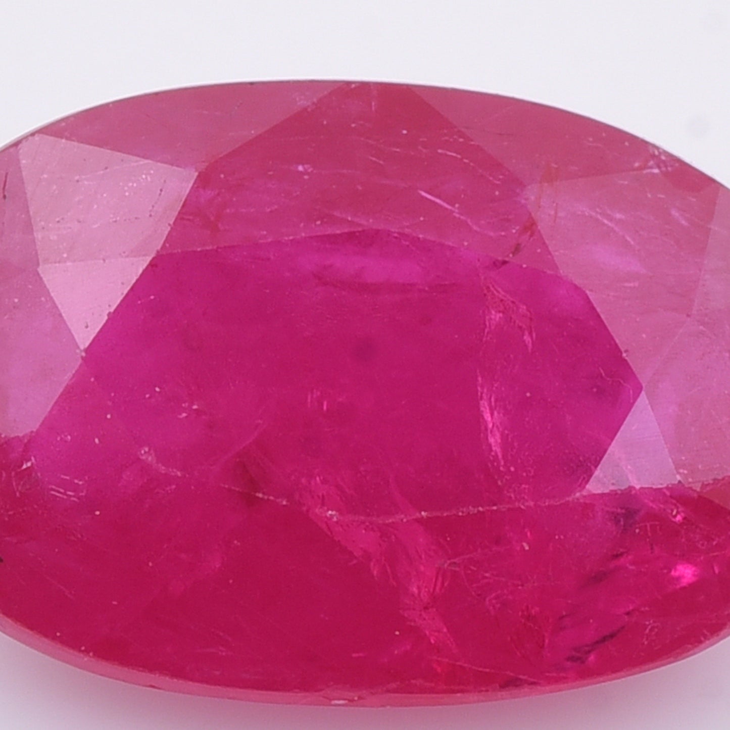 1.93 Natural Corundum Ruby Oval Mixed Cut Gemstone