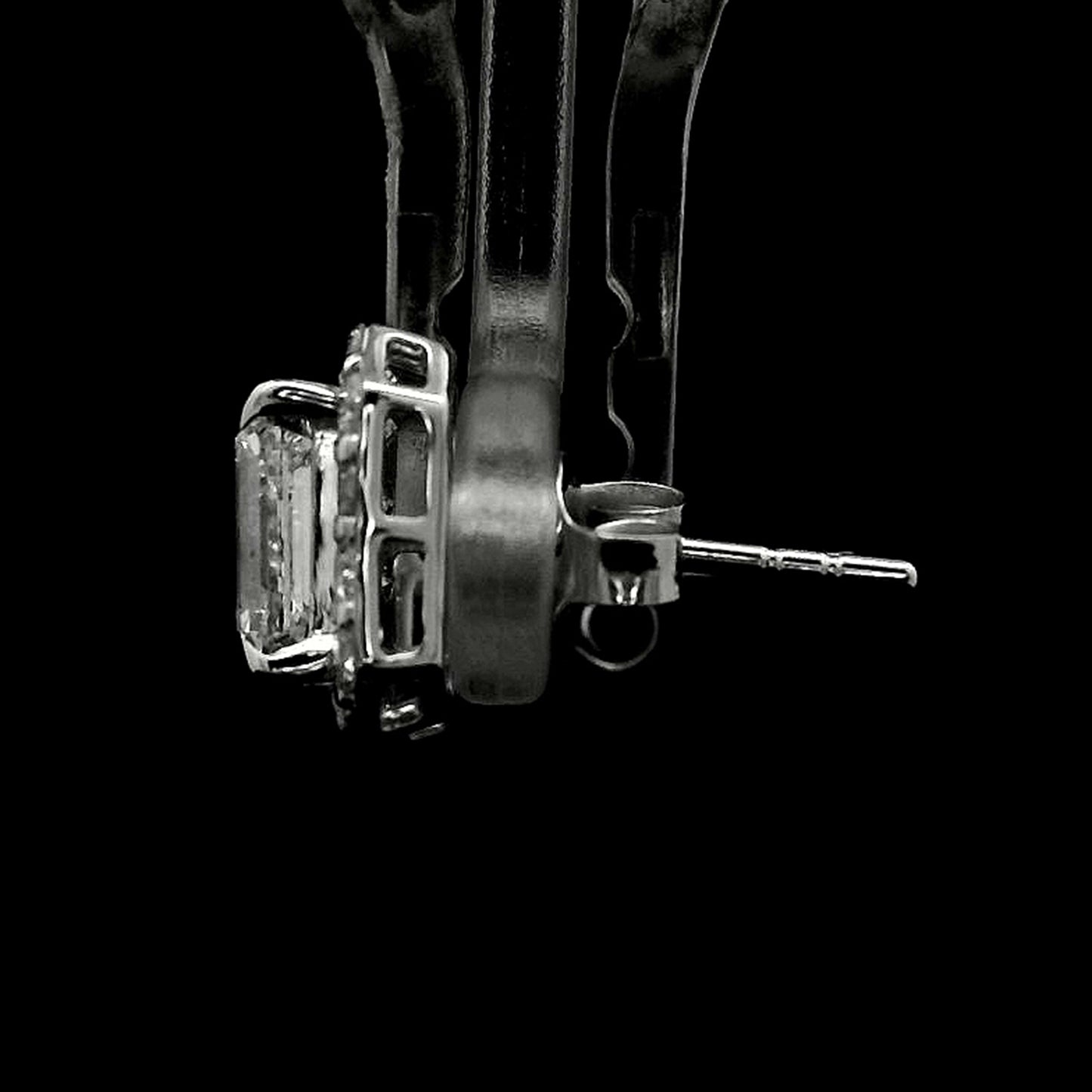 2.50 Carats Lab Grown Diamond 14K Gold Earrings