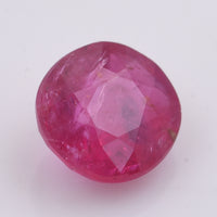 1.56 Natural Corundum Ruby Oval Mixed Cut Gemstone