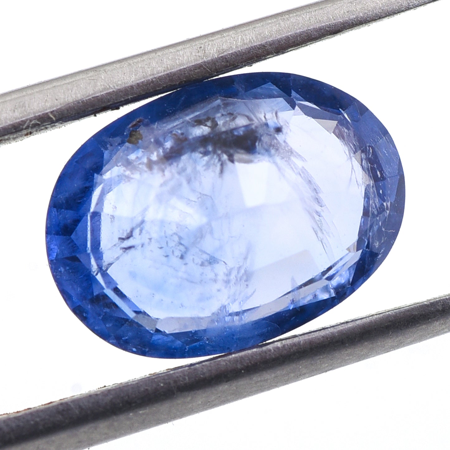 2.7 Natural Corundum Sapphire Oval Mixed Cut Gemstone
