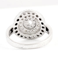 4.08 Ct Cubic Zirconia 925 Sterling Silver Ring