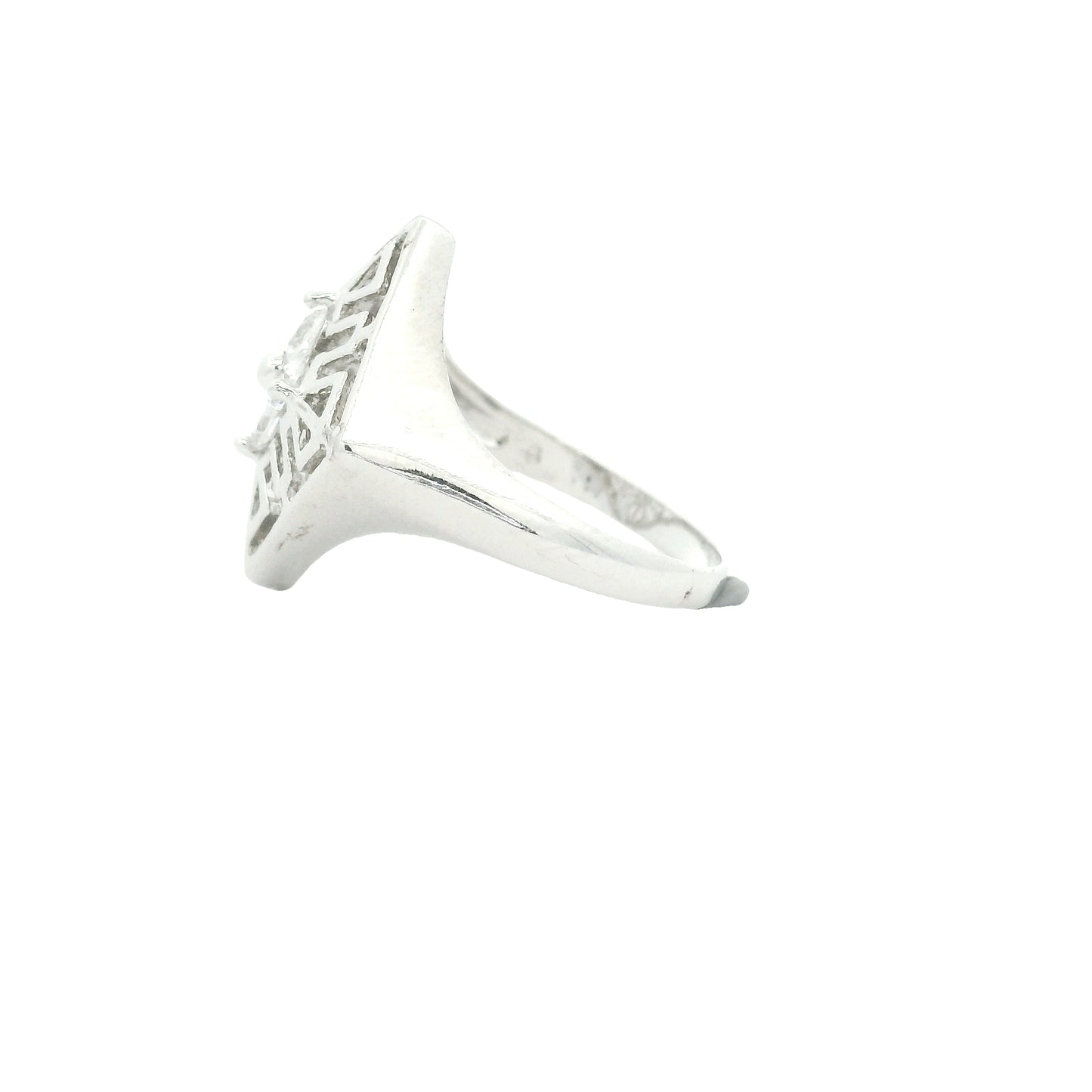 1.48 Ct Cubic Zirconia 925 Sterling Silver Ring